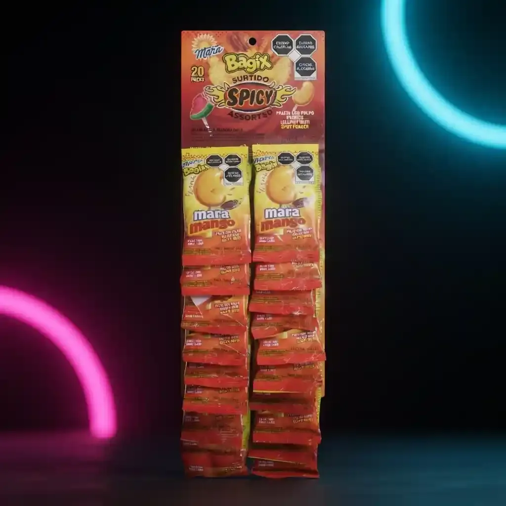 Bombón Bagix Polvo — Caja x 20 und