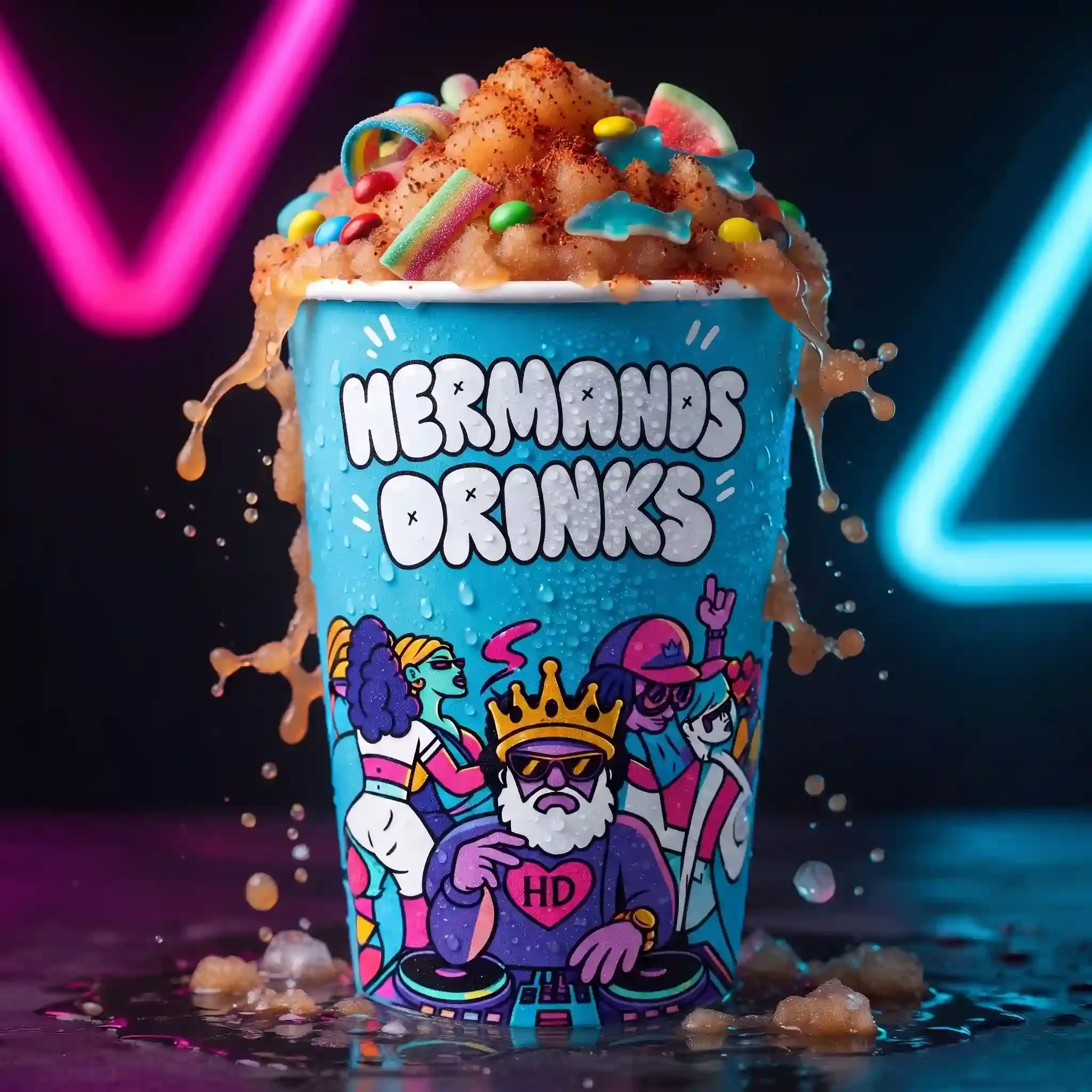 Tamarindo — granizados de Hermanos Drinks, con o sin licor