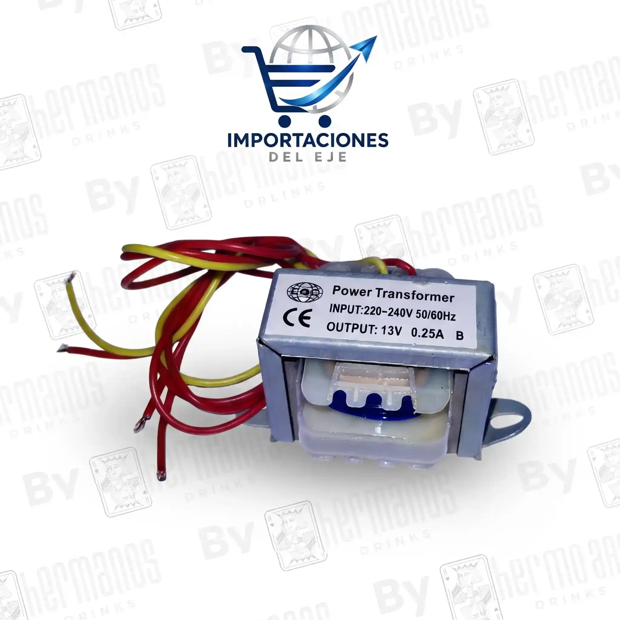 Transformador — Adapta la tensión para la electrónica y la iluminación del equipo